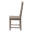 thumbnail image 4 of Steve Silver Auckland Weathered Gray Side Chair, 4 of 6