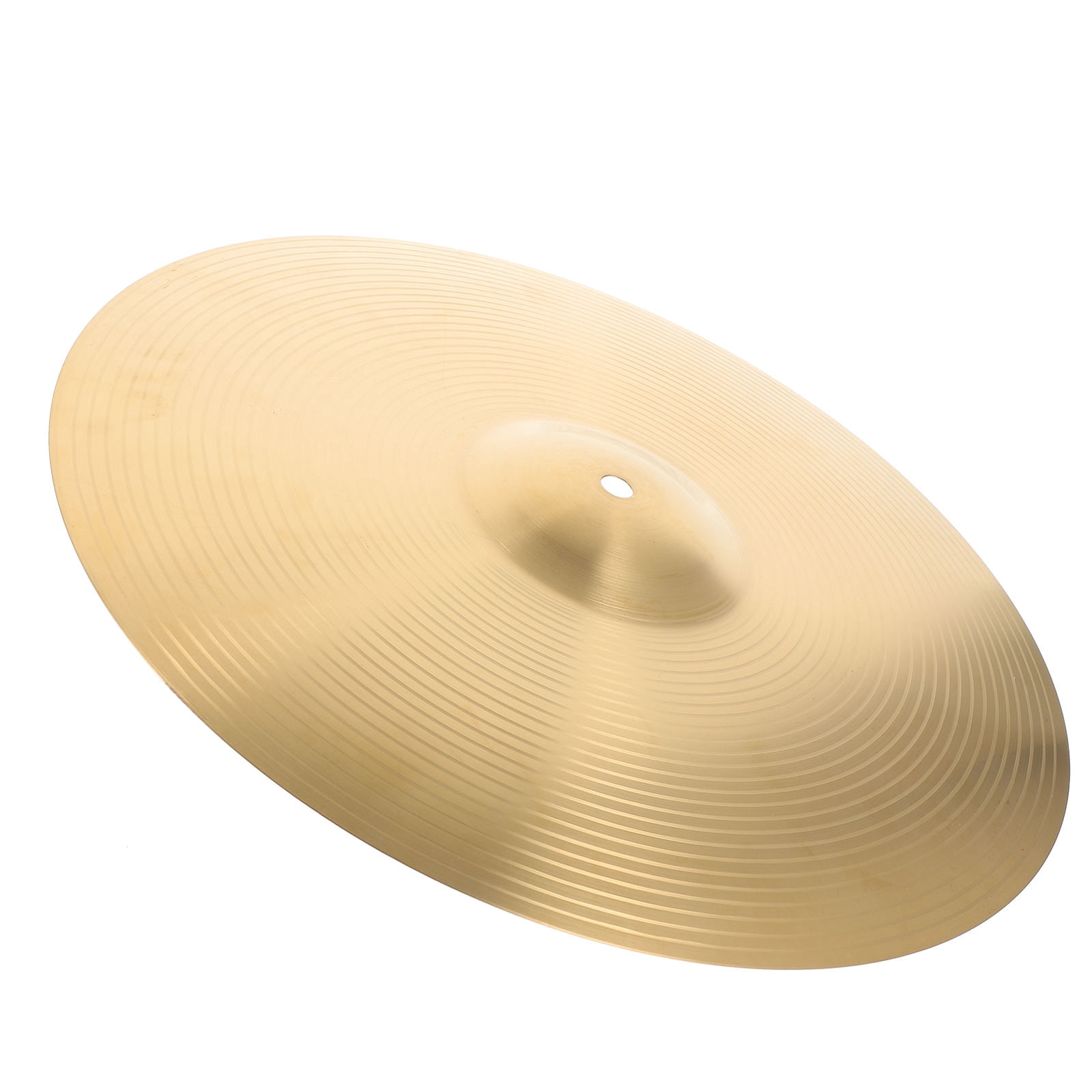 GOOHOCHY Low Volume Cymbal Drum Cymbals 39.80X39.80X2.00CM Golden