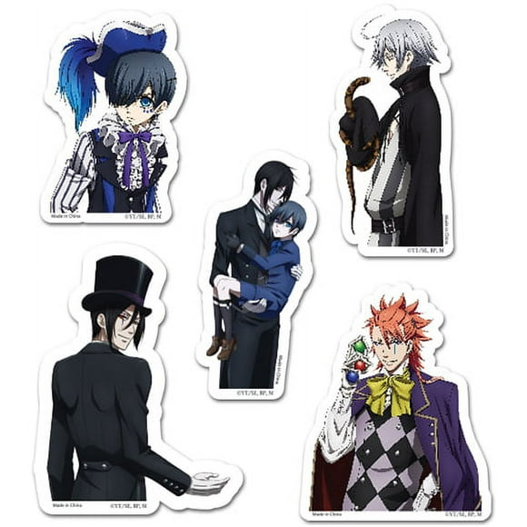 Sticker - Black Butler Boc - Group Die Cut Set New ge55444