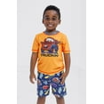 thumbnail image 2 of Disney Cars Tow Mater UPF 50+ Rash Guard and Swim Trunks Outfit Set Toddler to Little Kid, 2 of 5
