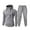 men suits 2 piece set MD5 Grey, variant on TSHXS Sweat Suits Men Mens Sweatsuits 2 Piece Set Sweat Suits Men Tracksuits 2 Piece Sets Athletic Jogging Suits Casual Outfits For Men XXXL