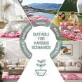 thumbnail image 6 of Valentine's Day Outdoor Rug for Patio/Deck/Porch, Non-Slip Large Area Rug 5 x 7 Ft, Watercolor Gnomes Roses Love Romantic Indoor Outdoor Rugs Washable Area Rugs, Reversible Camping Rug Carpet Runner, 6 of 8