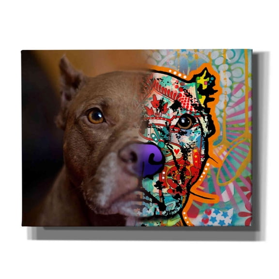 Epic Graffiti 'Phil_Mattiello' by Dean Russo, Canvas Wall Art, 34"x26"