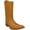 Mustard, variant on The Western Shops Men’s Crocodile Alligator Print Snip Toe Cowboy Boot 12 inch Shaft