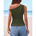 thumbnail image 3 of FreshPretty Off The Shoulder Tops for Women Cute Summer Casual Sleeveless Slim Fit y2k Spring Outfits Going Out Tank Top, 3 of 9
