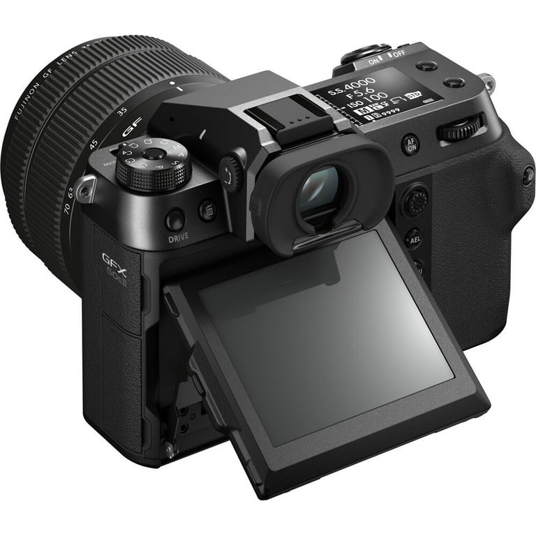 FUJIFILM GFX 50S II Mirrorless 514 MP Digital Camera with GF 35