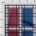 thumbnail image 1 of oneOone Cotton Poplin Fabric Madras Check Print Fabric By The Yard 56 Inch Wide, 1 of 4