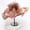 Coffee, variant on Only Moment Coffee Sun Hats for Men Women Wedding Bridal Flower Hat Mesh fabric Wide Brim Panama Fedora Beach Hat with Wind Lanyard UPF 80+ One Size