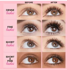 Too Faced Sexy Lashes and Plump Lips Duo - Travel Size Mascara + Lip Plumper Duo