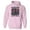 Pink, variant on Hoeing Ain't Easy Hoodie Sweatshirt Unisex Large White