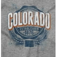 thumbnail image 2 of Colorado CO Student Campus Pride Men's Graphic T Shirt Tees Brisco Brands S, 2 of 4