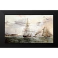 thumbnail image 2 of Buttersworth, James E. 18x12 Black Modern Framed Museum Art Print Titled - New York Bay - Castle Clinton, 2 of 5