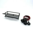 thumbnail image 3 of 1/10 Car Roof Rack Luggage Rack with Crawler Black, 3 of 8