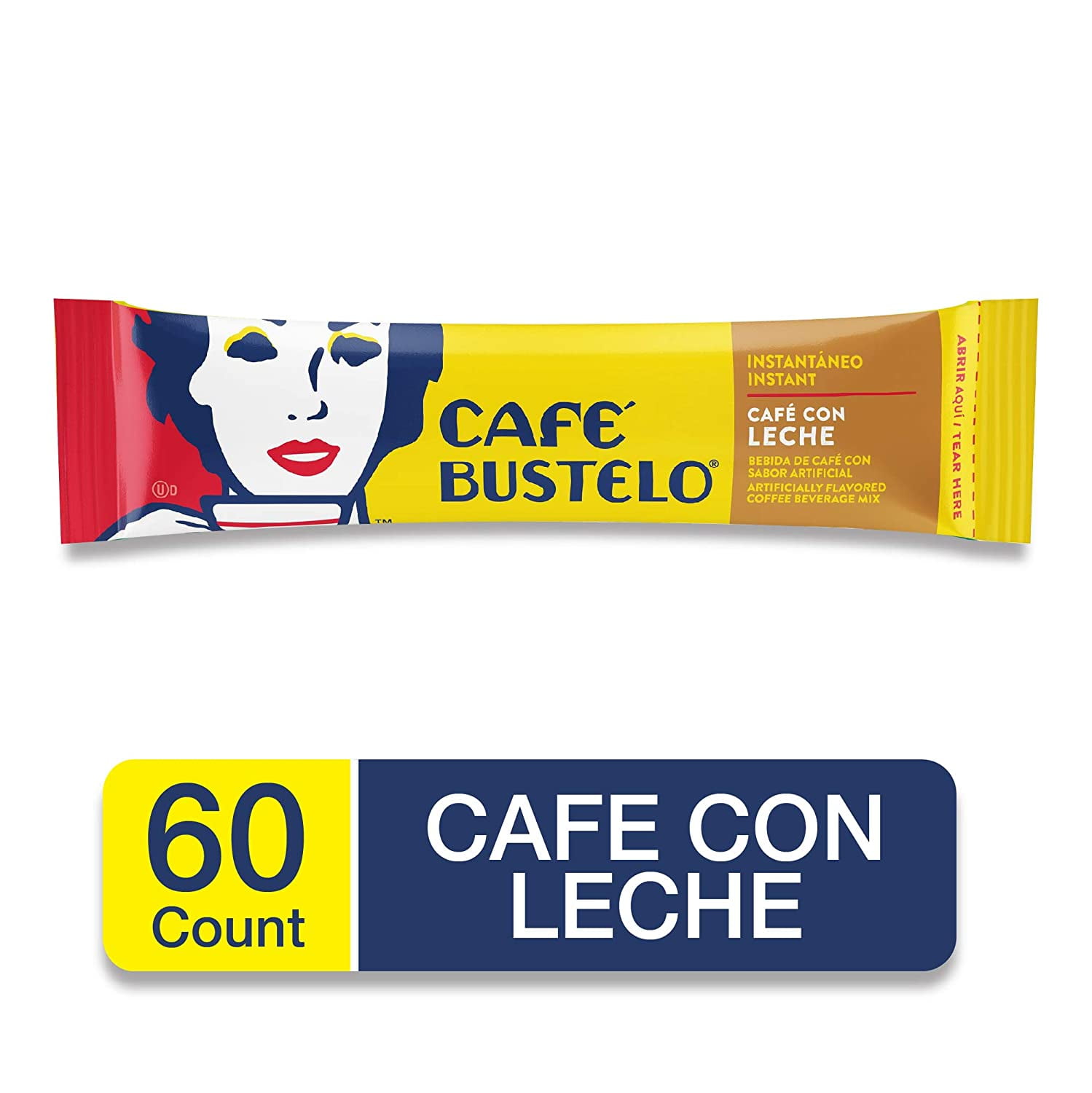 Café Bustelo Coffee, Instant Beverage Mix Sticks, Café Con ...