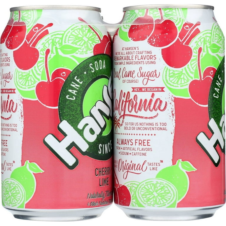 Hansen KHFM00304557 Soda Cherry Lime - 72 oz - Walmart.com