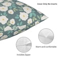 thumbnail image 3 of Pofeuu Flower Print Double-sided plush pillowcase Square Throw Pillow Covers Pillows Cover for Living Room Bedroom Sofa Couch Cushion Cover（No pillow core）-20"x20", 3 of 7