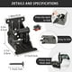 thumbnail image 5 of Folding Table Heavy Duty Folding Bracket For Folding Table Legs Self-Lock Hinge Hardware With Screws Lock Extension Support For Furniture Leg Cabinet Workbench, 5 of 6