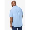 thumbnail image 2 of KingSize Men's Big & Tall Short-Sleeve Wrinkle-Free Everyday Oxford, 2 of 6