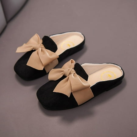 

YOHOME Children Infant Kids Baby Girls Fashion Bowknot Slipper Casual Shoes