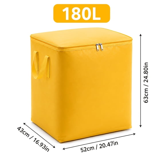 Extra Large Moving Storage Bag with Reinforced Handles, Water-Resistant Foldable Organizer Bag for Clothes, Bedding, Dorm, Home, Travel and Moving