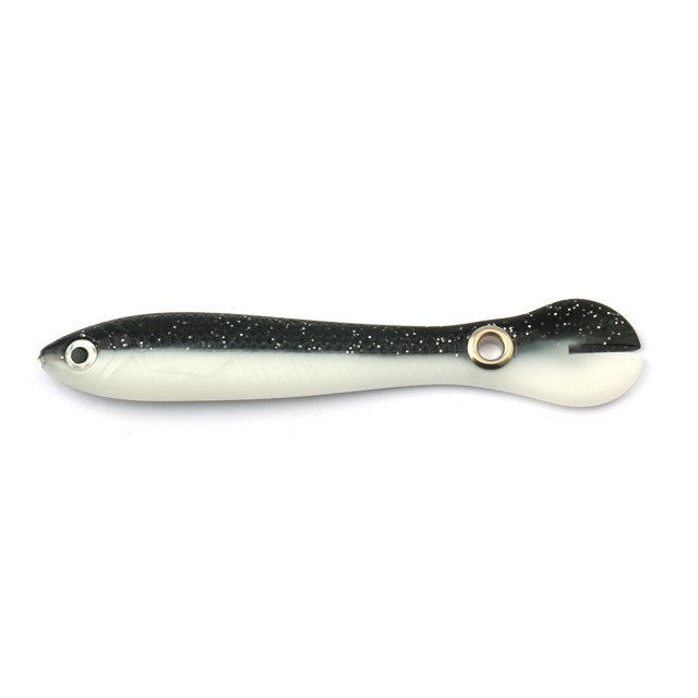 Eigraketly Paquete de 10 señuelos de pesca falsos, señuelos de cebo de peces artificiales de agua salada elásticos, señuelos de natación reutilizables, Pescar Tipo 13 Eigraketly OD022242-13