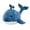 Blue, variant on 30/50cm Whale Plush Toy Fluffy PP Cotton Lovely Animal Doll Plushies Bedroom Decoration Soft Touch Stuffed Sea Animal Doll Toy Plush Pillow Birthday Gift