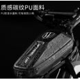 thumbnail image 4 of Bicycle Front Frame Triangle Bag Cycling Bike Tube Pouch Holder Saddle Panniers, 4 of 5