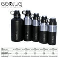 thumbnail image 3 of Brentwood Geojug G-1024BK GEOJUG Stainless Steel Vacuum-Insulated Water Bottle (24-Oz.; Black), 3 of 6