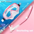 thumbnail image 4 of Set de Snorkel EXP VISION Pano con 3 Ventanas Adulto Antivaho (Rosa), 4 of 7
