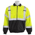 thumbnail image 1 of Awarewear 63946 Bomber Polyfill Hi-Viz Jacket, Lime - Large, 1 of 1