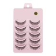 thumbnail image 2 of Extensión de Pestañas Postizas Fernando D Curliness Fake Anime Lashes Makeup Lash Strip 3D Grueso Desordenado 10x M-5 pares, 2 of 8