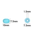 thumbnail image 4 of 300 Piezas Ovaladas Joyería Suave Que Hace La de Sueltas Sunnimix Fabricación de joyas cuentas ovaladas, 4 of 7