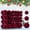 Wine, variant on 46 Pcs Velvet Christmas Balls, Flocked Christmas Tree Ornaments, Hanging Decor for Christmas tree adornment