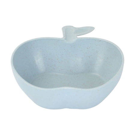 Apple Shaped Youngster's Bowl, Cute Tableware for Youngsters Mealtime, Party Snack and Dessert Dish, BPA Free Plastic Bowl for Gatherings, Easy Clean Feeding Utensil for Home and Celebrations