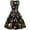 Multicolor, variant on BLTIBY Women's Christmas Dress Printed Xmas Pleated Swing Dresses Sleeveless Round Neck Vintage Cocktail Prom Party Dress Outfits with Belt 2024 Black XXL