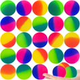 thumbnail image 1 of Irrmshr 25 Bolas Súper Hinchables Gigantes De Colores Brillantes, Pelotas Hinchables De Goma De 45 Mm, Pelotas De Gran Rebote Para Niños Y Niñas, Regalos De Fiesta De Cumpleaños, Premios Y Juguetes Pa, 1 of 5