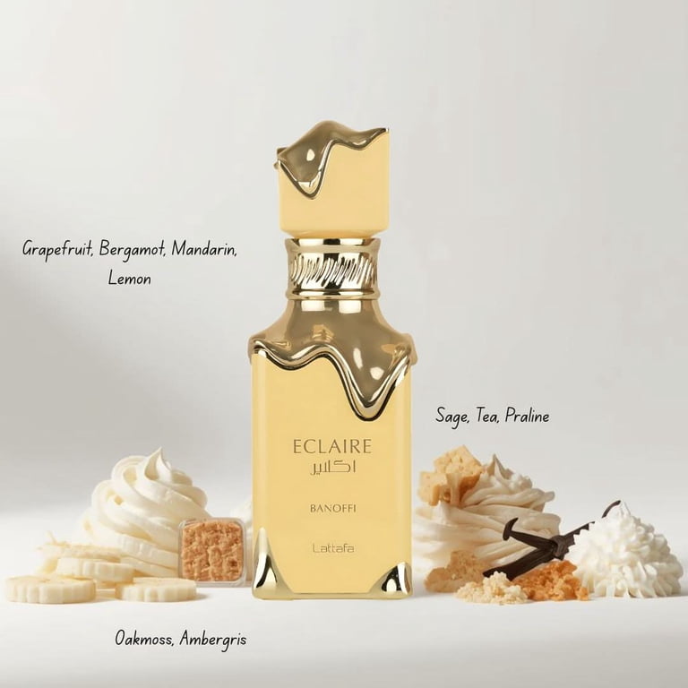 Eclaire Banoffi & Eclaire Pistache Eau de Parfum Sprays 100ml by