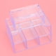 thumbnail image 1 of Portalápices multifunción transparente de material de oficina popular con caja de tarjetas en blanco transparente, 1 of 8