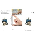 thumbnail image 6 of Double-Sided Cat Acrylic Advent Calendar 2025, 24-Piece Hanging Ornaments for Christmas Countdown, Holiday Home Display, 6 of 6