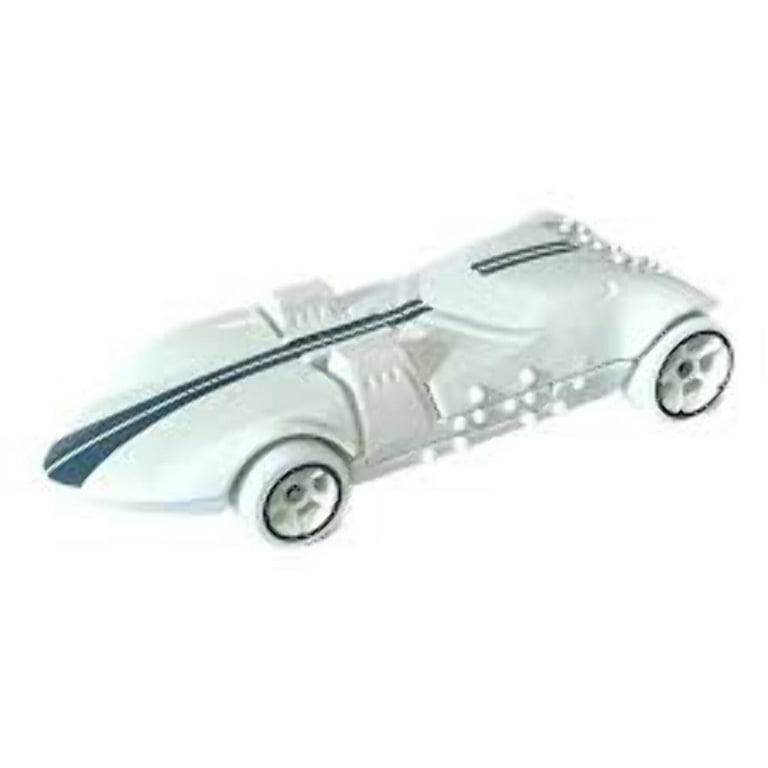 Mattel Hot Wheels 2023 HW Braille Racer - Twin Mill (White