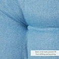 thumbnail image 4 of Denim 44 x 22 in. Outdoor High Back Chair Cushion (2-Pack) by Greendale Home Fashions, 4 of 9