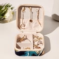 thumbnail image 6 of Rugby Travel Portable Square Jewelry Box for Rings Earrings Necklaces Bracelets Girls Women Display Case Holder Organizer Stand Storage Box, 6 of 6