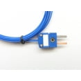 thumbnail image 2 of T-Type Thermocouple Type-T, PFA-Insulated Probe, Mini Connector, Exposed Sensor, 10ft, 24 Gauge, 2 of 5