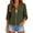 Blackish Green, variant on ManxiVoo Stand Collar Cropped Zip Up Lightweight Utility Jacket with Pockets Adjustable Fit for Women Casual Flight Jacket Style