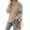 Khaki, variant on Aiyino Women's Turtleneck Batwing Sleeve Loose Oversized Chunky Knitted Pullover Sweater Jumper Tops