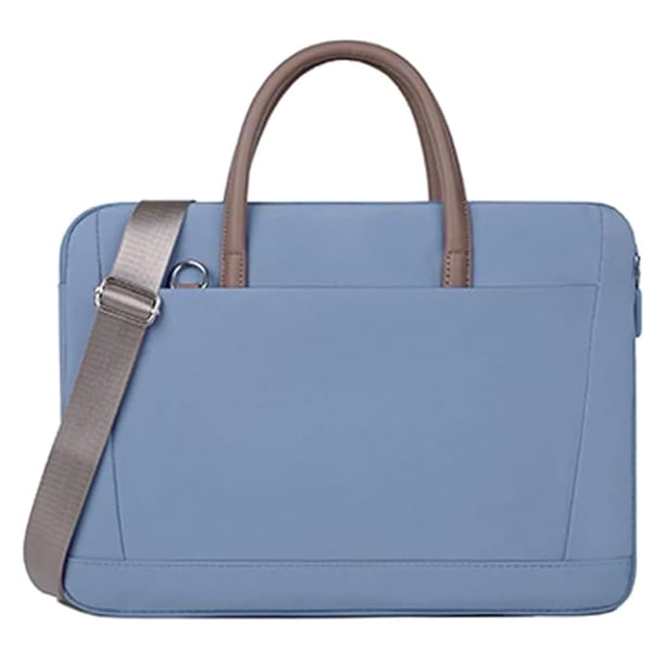 Bolsa para computadora portátil de tela Oxford, bolsa protectora ligera a prueba de golpes para computadora, bolsa multifuncional para computadora portátil