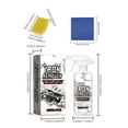 thumbnail image 3 of Car Powder Removal Spray Car Polish Removal Dirt Clean Form Protective Layer Spray 120ml, 3 of 9