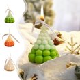 thumbnail image 1 of Ganfancp Vela Aroma Invierno Ambiance Sensación Copo de Nieve Mayorista Modelado Navideño Pequeño Regalo Vela de Navidad Ofertas Flash Liquidación 1X Vela, 1 of 6