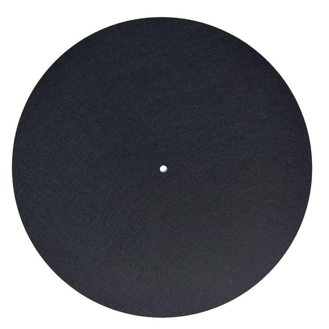 Almohadilla de disco de fieltro para fonógrafo, vinilo, CD - antideslizante, impresión digitalmente, sólido