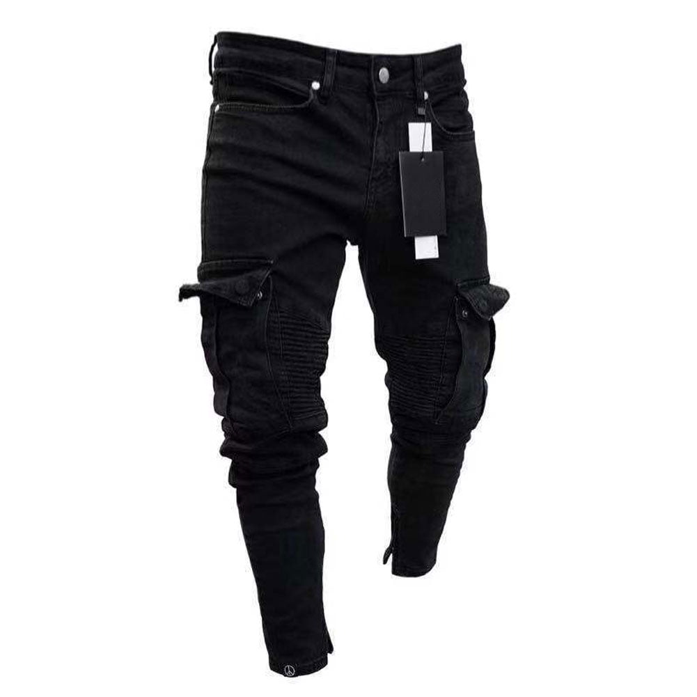 mens slim leg trousers